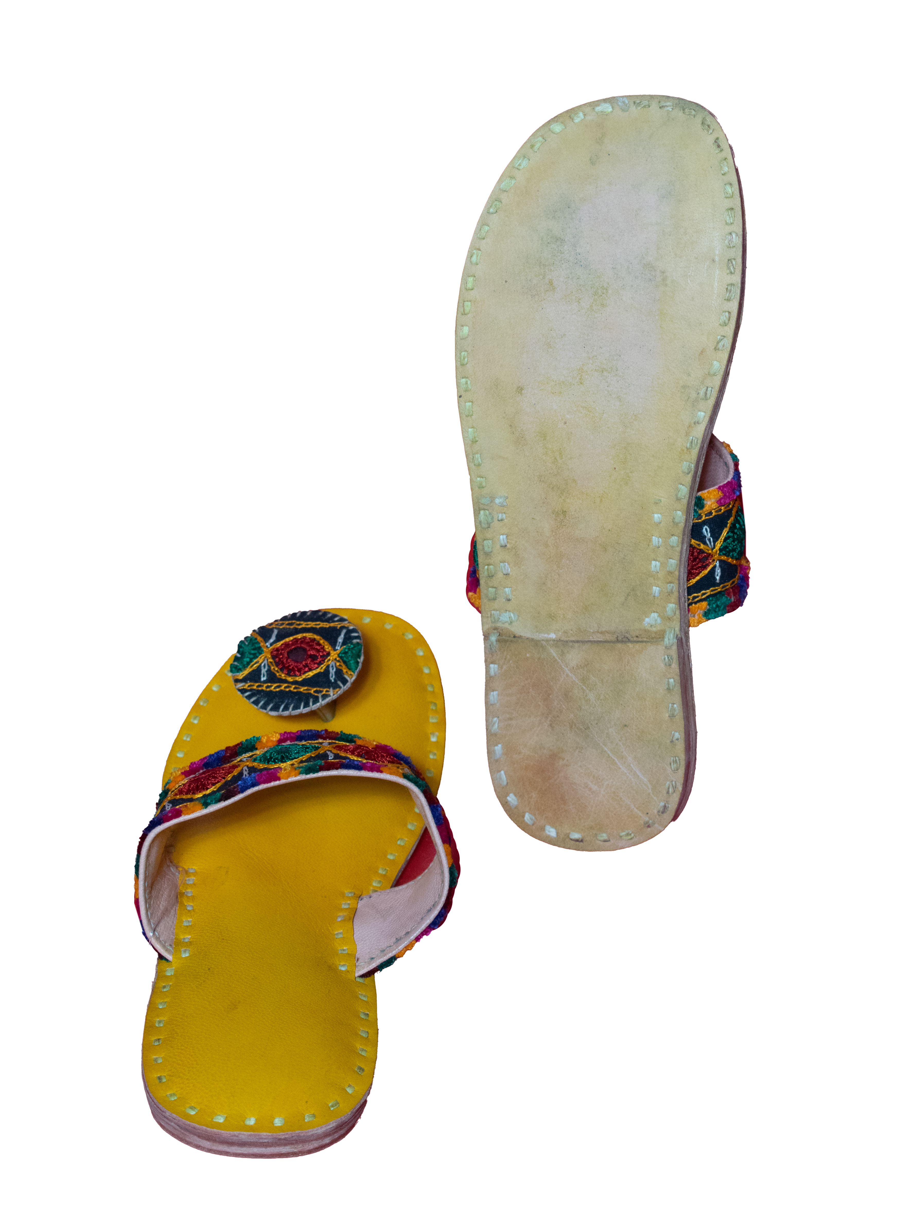 rajasthani handmade slipper shoes & chapple juttis at Rs 150 / Pair in  Jaipur